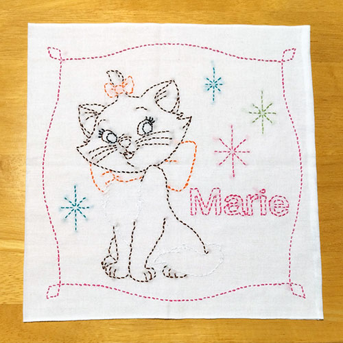 刺し子のふきん